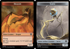 Dragon token // Servo token (Commander master)